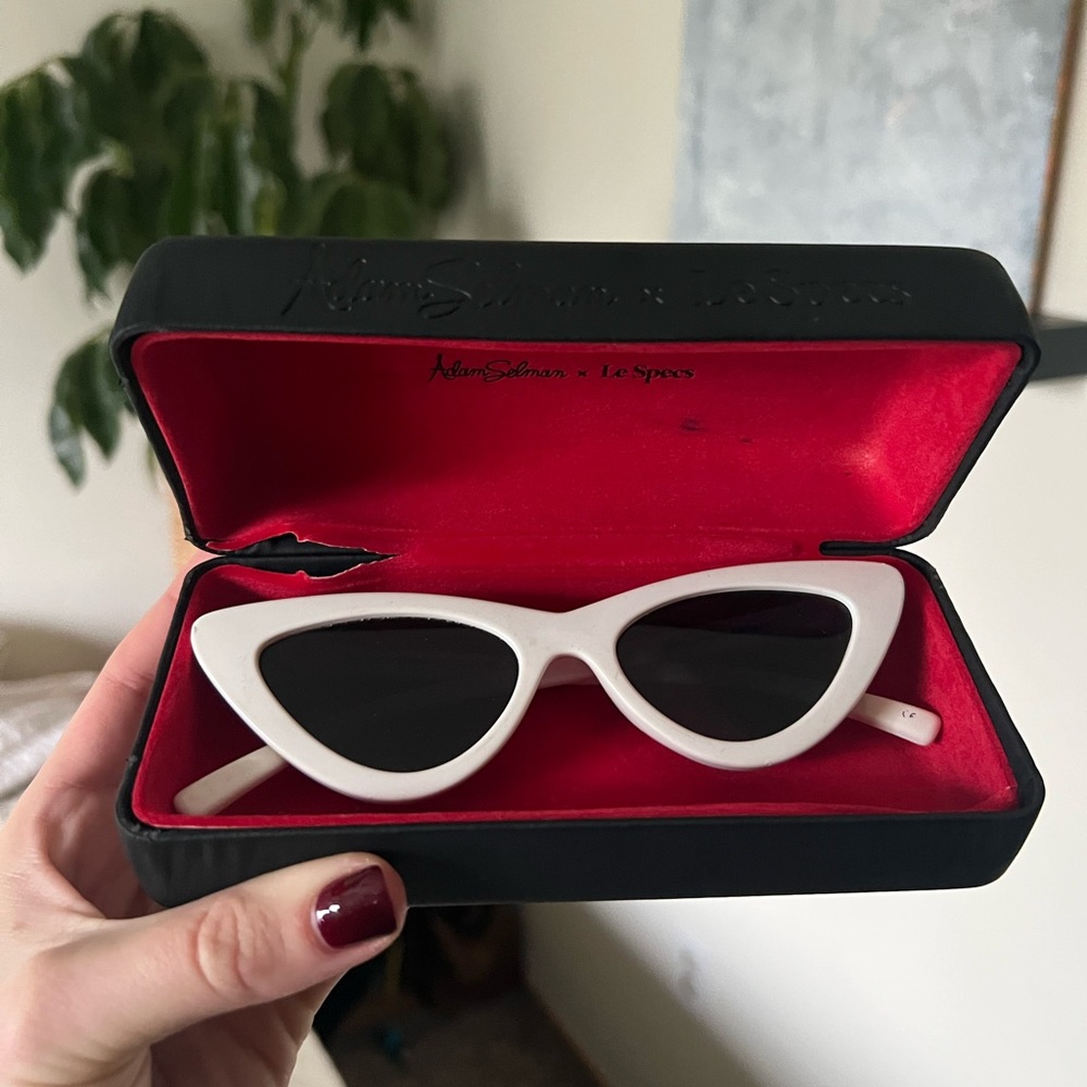 Adam Selman x Le Specs Cat-Eye Sunglasses